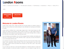 Tablet Screenshot of london-rooms.com